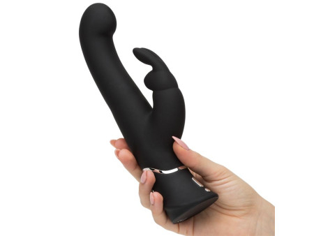 Vibrador G Spot Stroker Rabbit Negro Vibrador G Spot Stroker Rabbit Negro