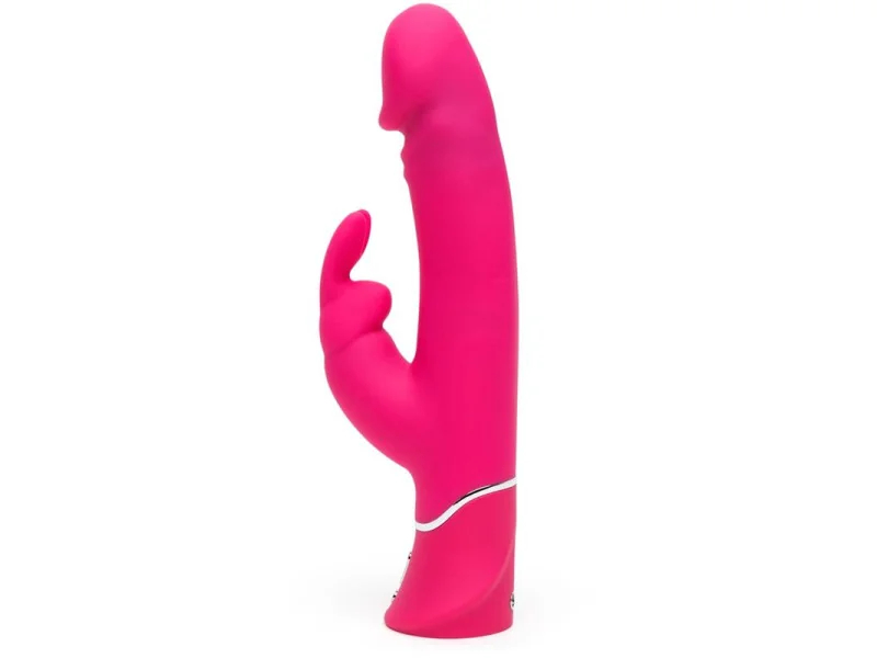 Vibrador Realistic Dual Density Rabbit Rosa