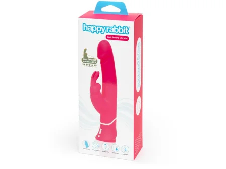 Vibrador Realistic Dual Density Rabbit Rosa Vibrador Realistic Dual Density Rabbit Rosa