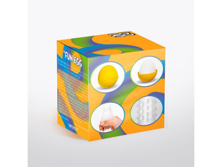 Grovy Huevo Masturbador Elastico Amarillo