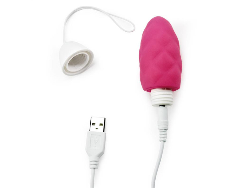 Huevo Vibrador iJoy Control Remoto USB Rosa