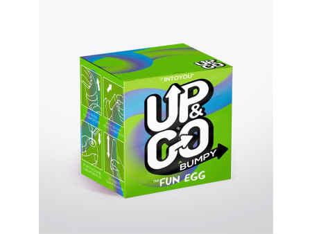 Bumpy Huevo Masturbador Elastico Verde