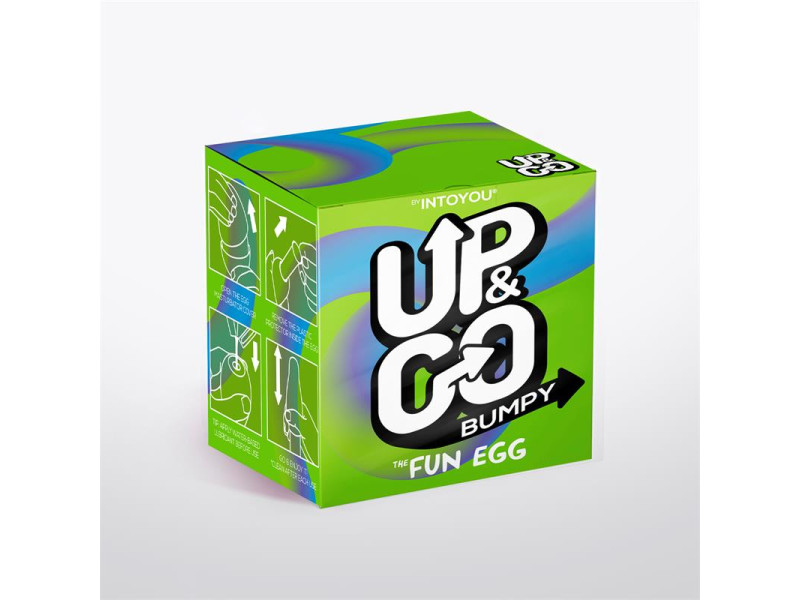Bumpy Huevo Masturbador Elastico Verde
