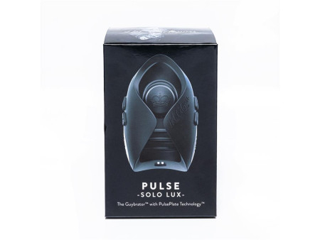 Masturbador Masculino Pulse Solo Lux Negro Masturbador Masculino Pulse Solo Lux Negro