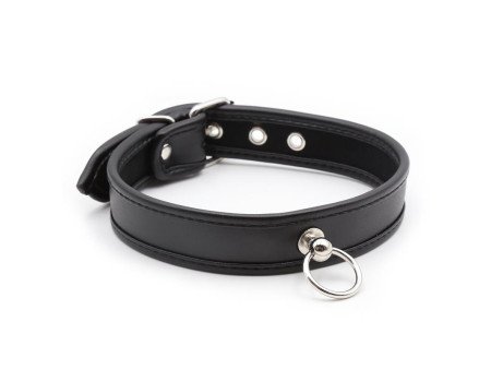 Collar con Aro Negro