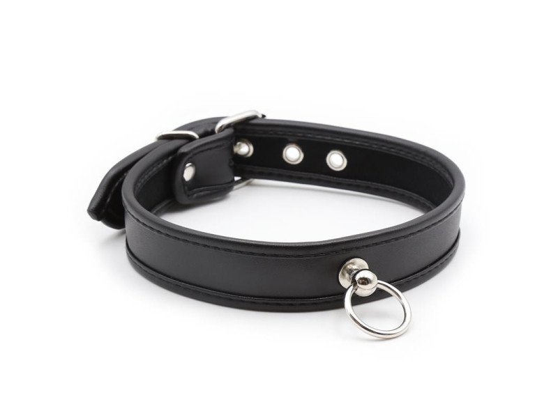 Collar con Aro Negro
