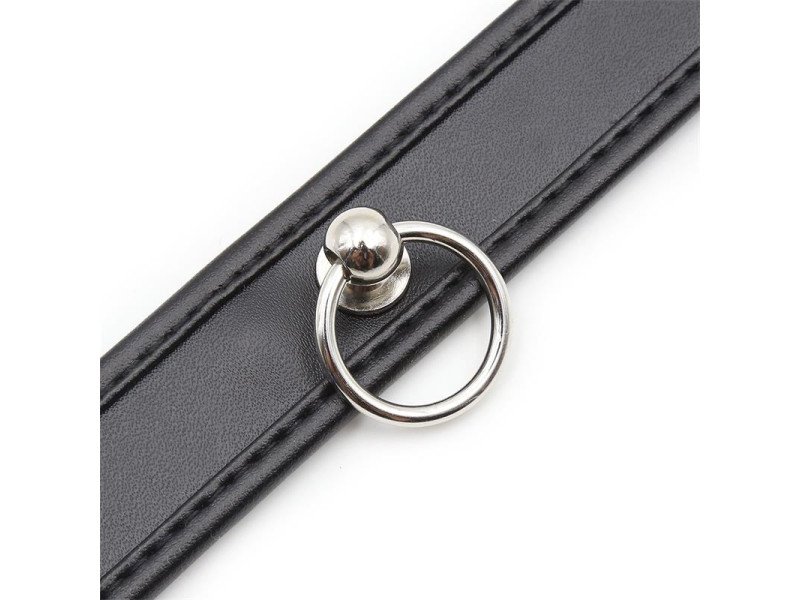 Collar con Aro Negro