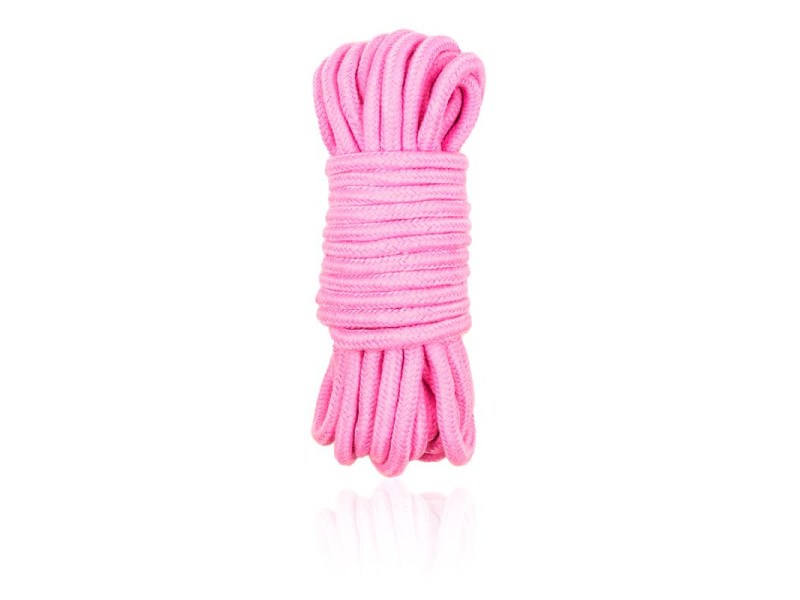Cuerda de Bondage de Algodon 10 Metros Rosa