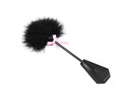 Plumero y Pala 2 en 1 29 cm Negro