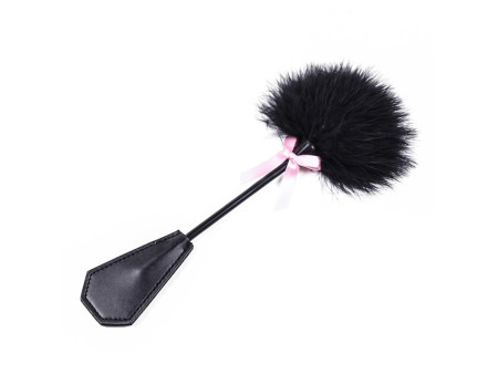 Plumero y Pala 2 en 1 29 cm Negro