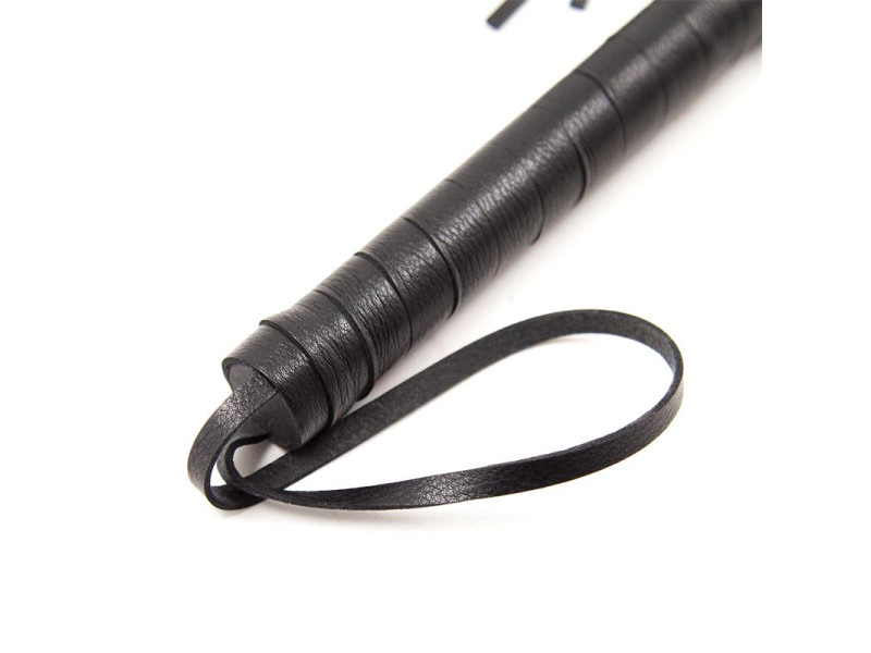 Flogger Mango de Metal 69 cm Negro