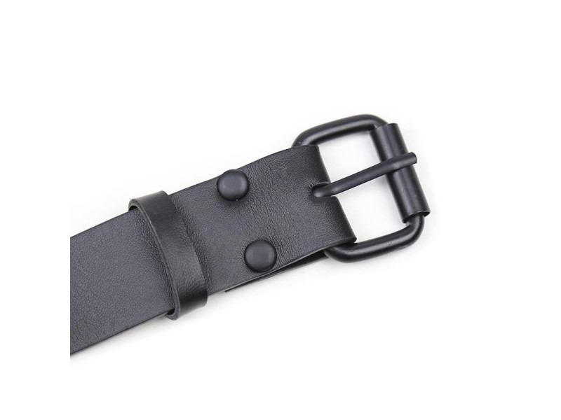 Collar con Correa Negro