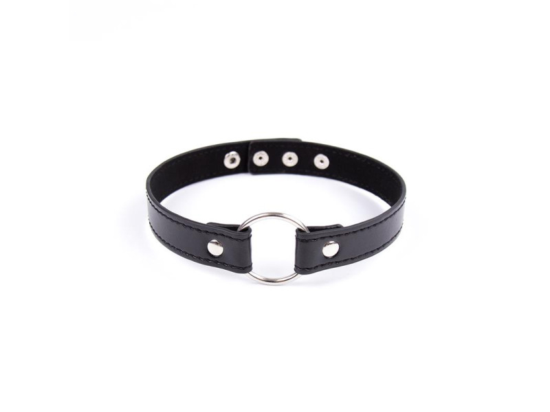Collar con Aro Ajustable 382 cm Negro