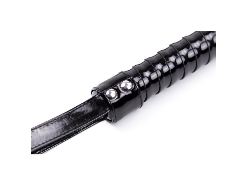 Flogger con Mango Brillante 44 cm Negro