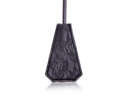 Plumero y Pala con Encaje 2 en 1 56 cm Negro