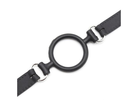Mordaza de Aro Abierto 5 cm Negro Mordaza de Aro Abierto 5 cm Negro