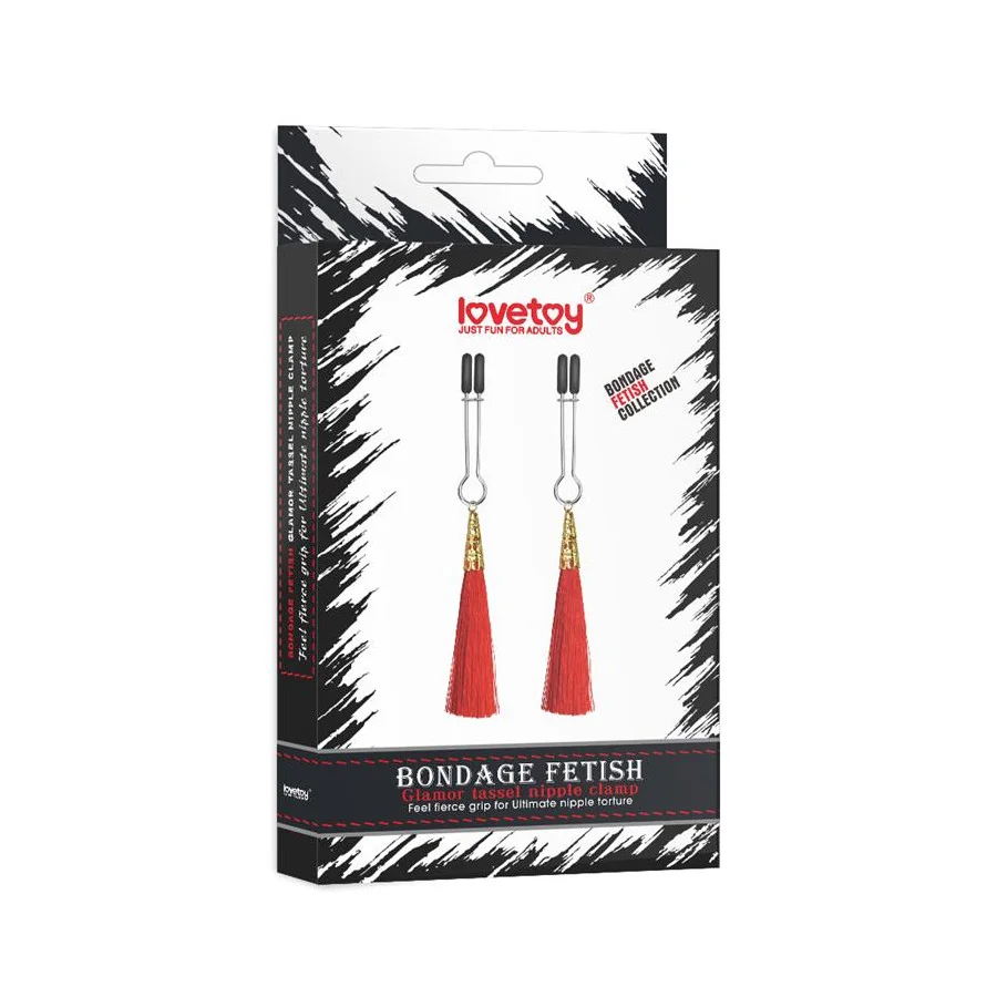Pinzas para Pezones Rojo