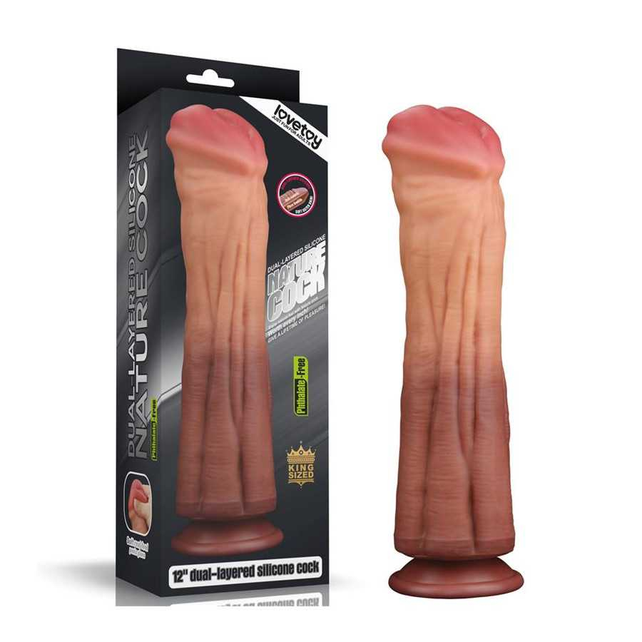 Dildo Nature 12 Dual Layer