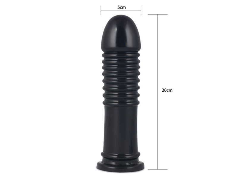 Plug Anal King Sized Anal Bumper 8 Negro
