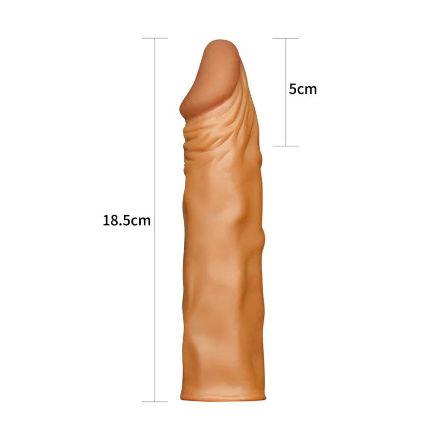 Funda para el Pene Add 2 Pleasure X Tender Marron