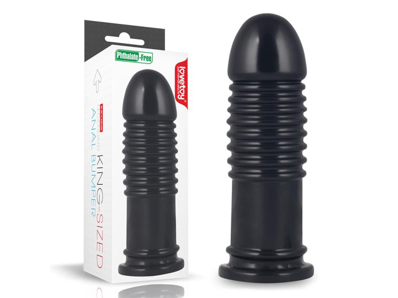 Plug Anal King Sized Anal Bumper 8 Negro