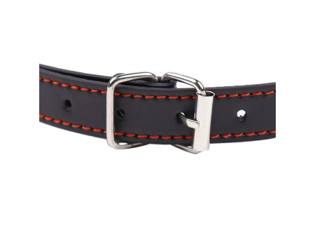 Mordaza Forma de Hueso Silicona 12 cm Negro