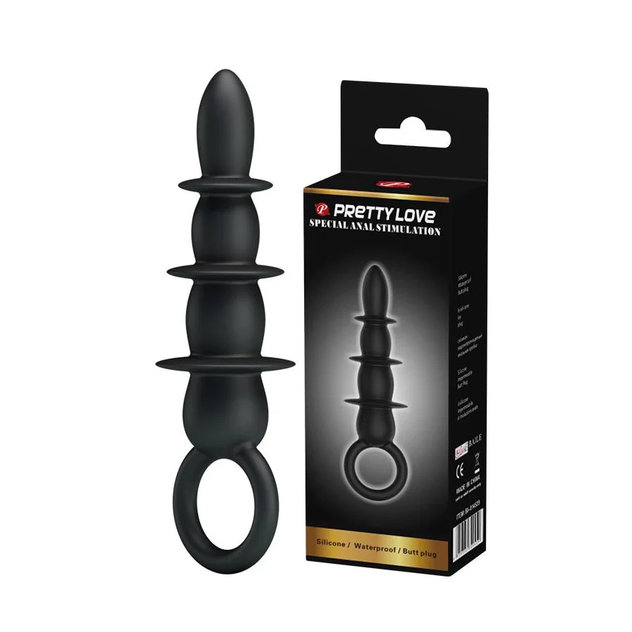Plug Anal 3 Zonas Negro CL100