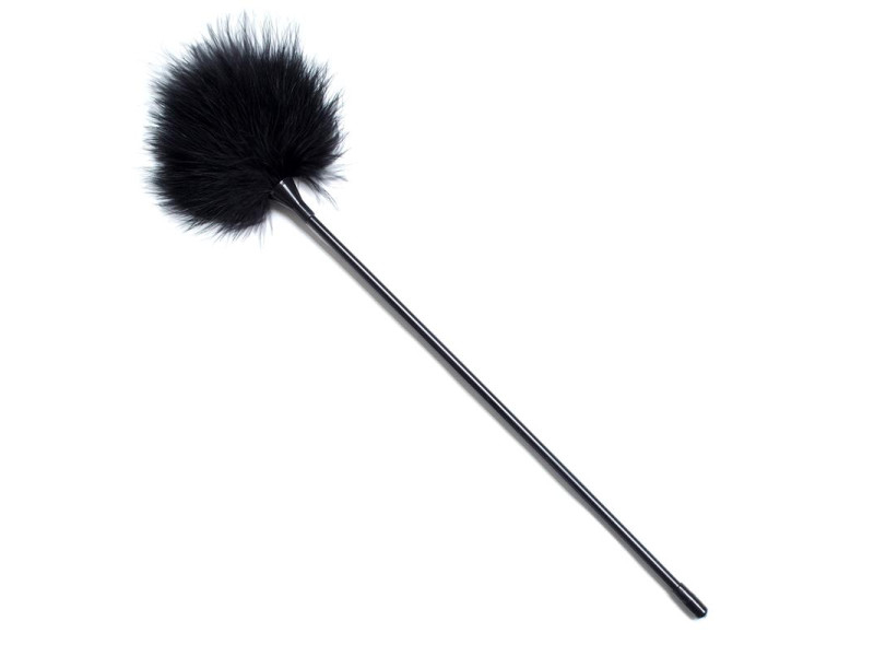 Plumas Estimuladoras 40 cm Negro