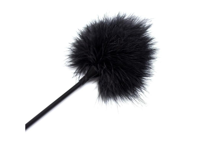 Plumas Estimuladoras 40 cm Negro