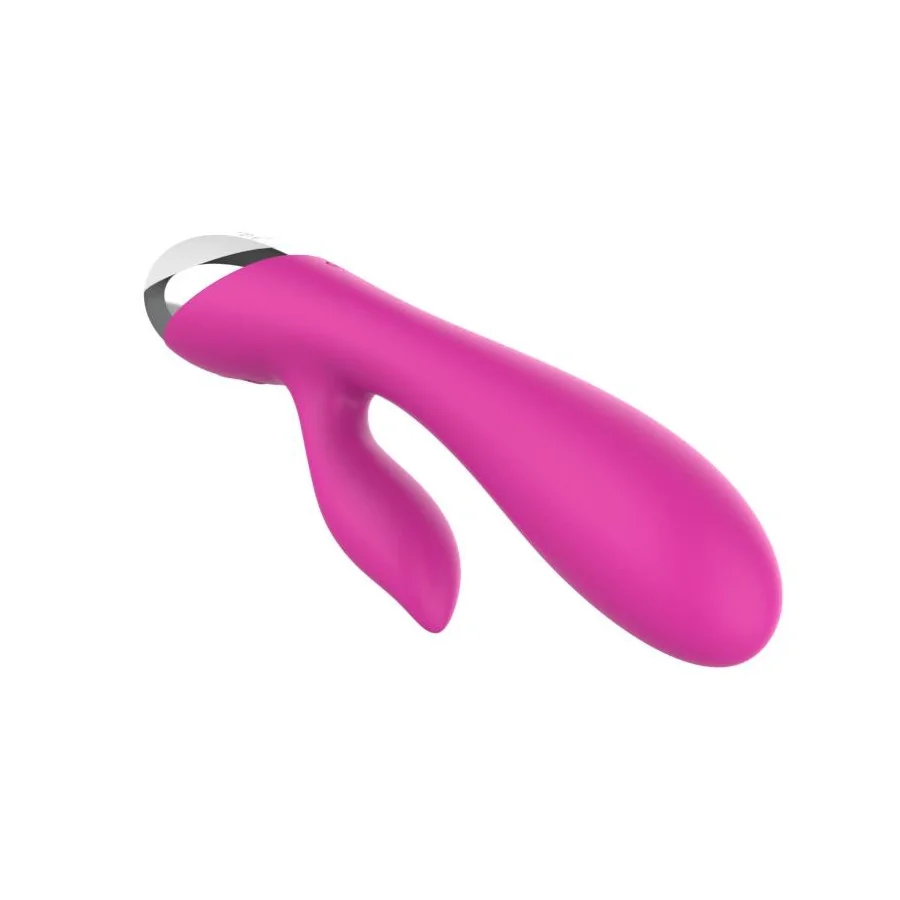 Vibrador 10 Funciones USB Rosa