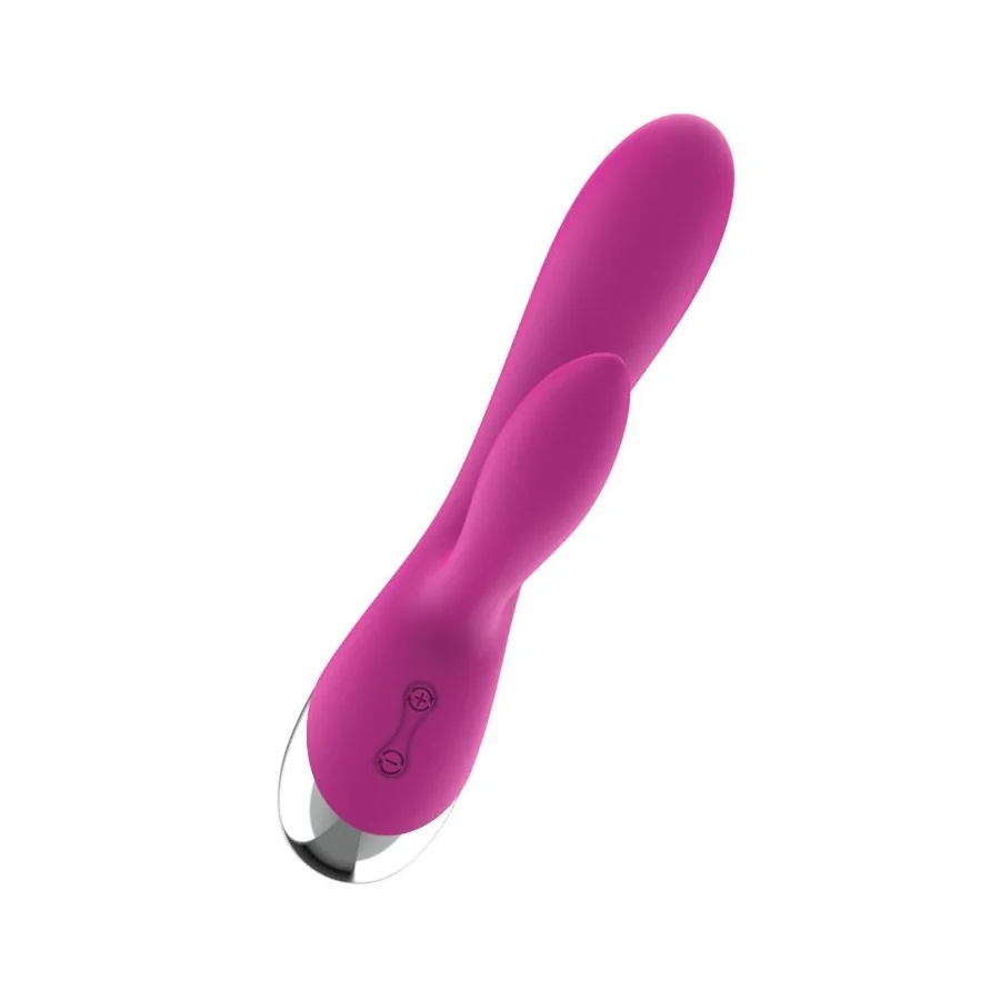 Vibrador 10 Funciones USB Rosa