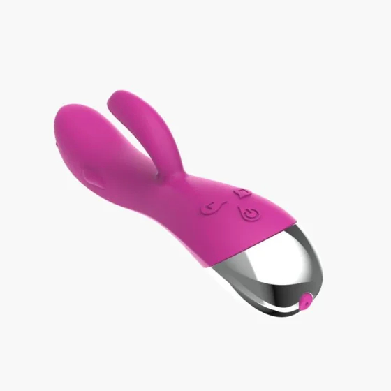 Vibrador Dolphin 6 Funciones USB Rosa