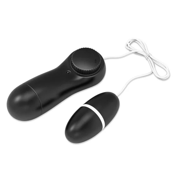 Laaso Huevo Vibrador Multi Velocidad Control Remoto Negro