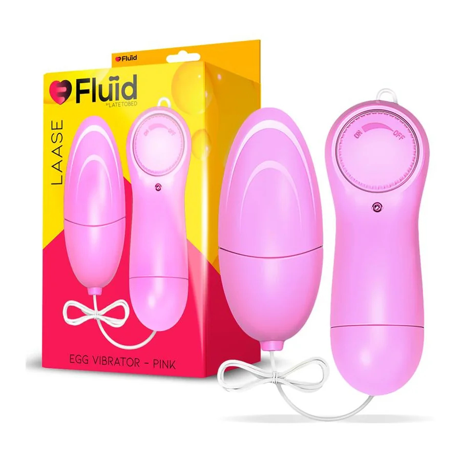 Laase Huevo Vibrador Multi Velocidad Control Remoto Rosa