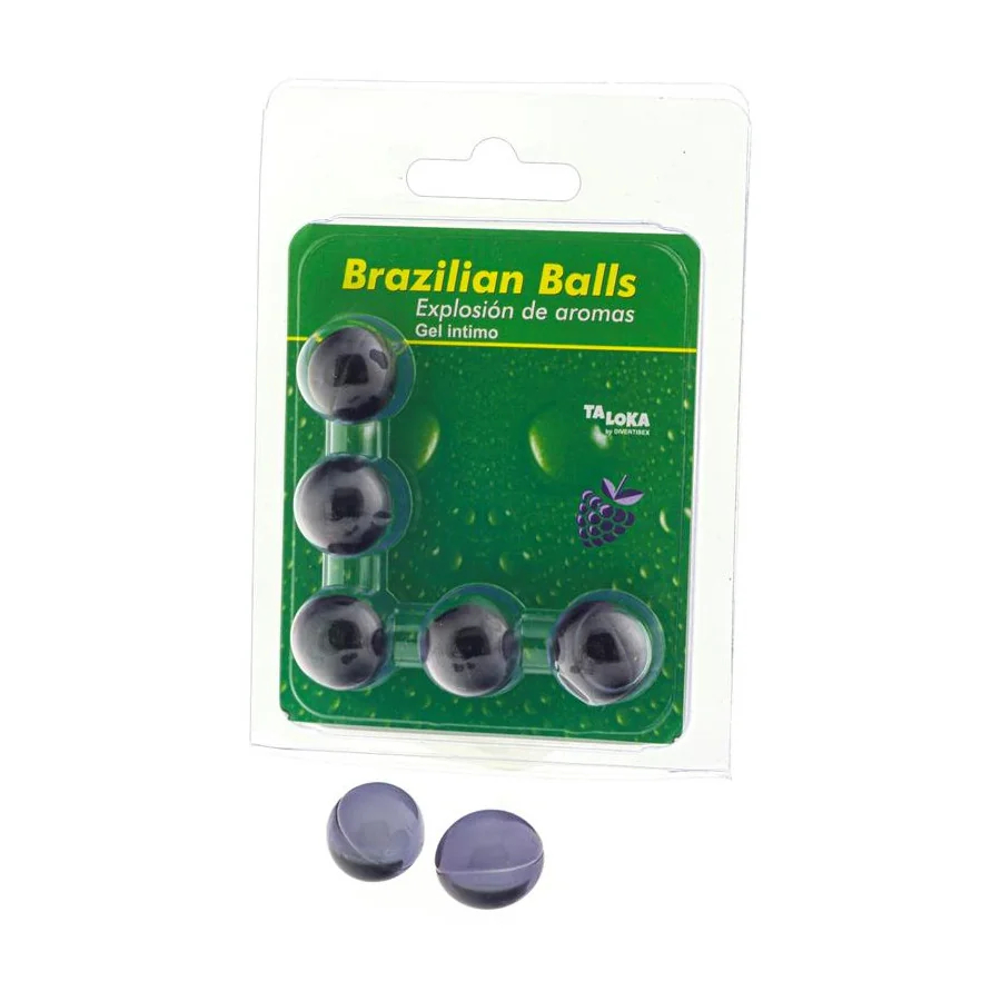 Set 5 Brazilian Balls Explosion Aroma Frutas Bosque