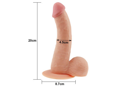 Dildo The Ultra Soft Dude 88 Natural