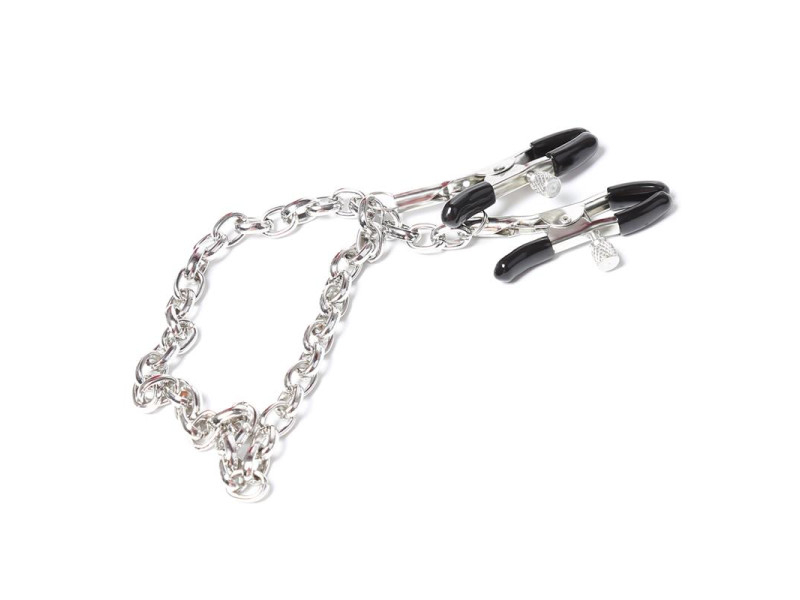 Pinzas para Pezones con Cadena Metal