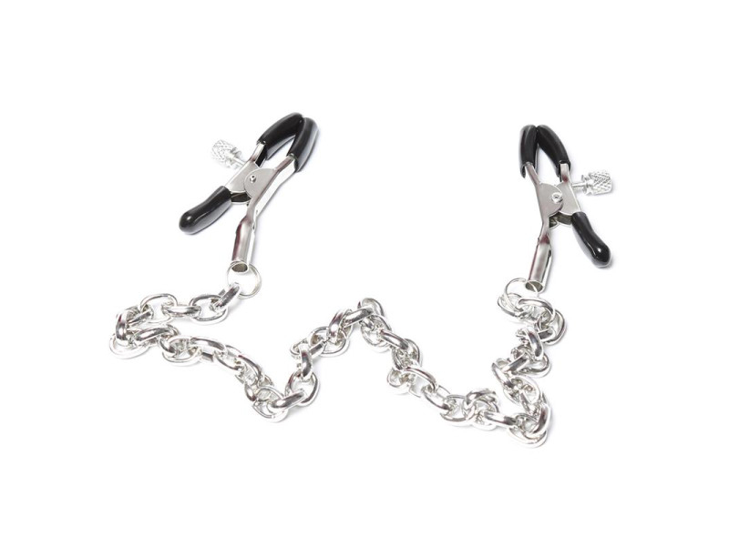 Pinzas para Pezones con Cadena Metal