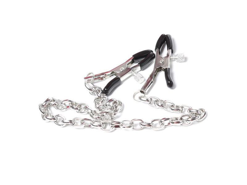 Pinzas para Pezones con Cadena Metal