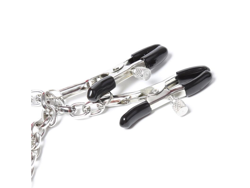 Pinzas para Pezones con Cadena Metal