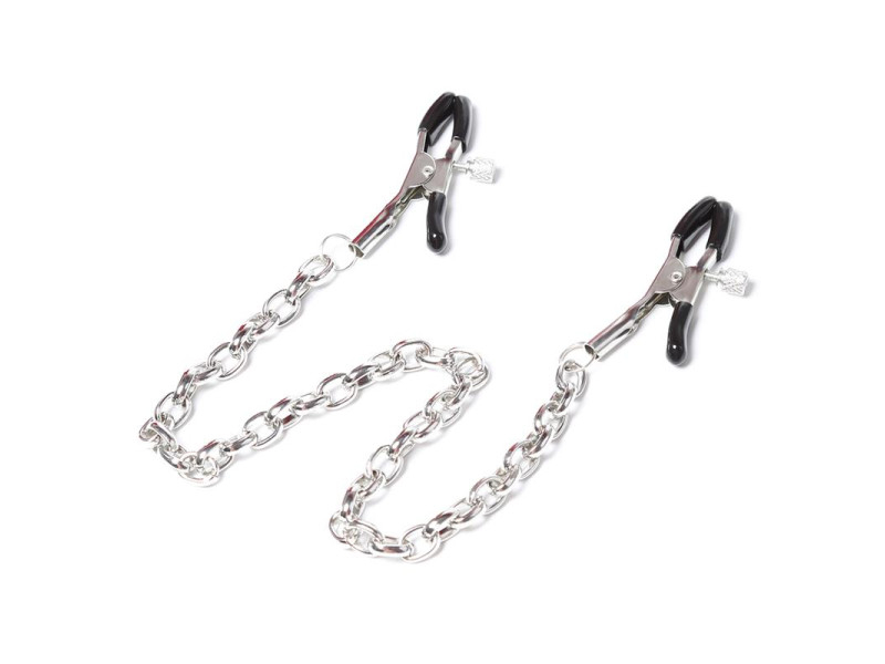 Pinzas para Pezones con Cadena Metal