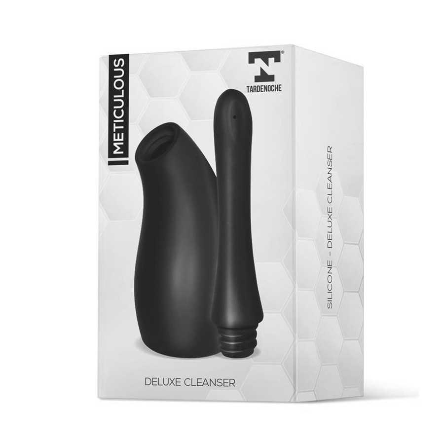 Meticulous Ducha Anal Deluxe Silicona Negro