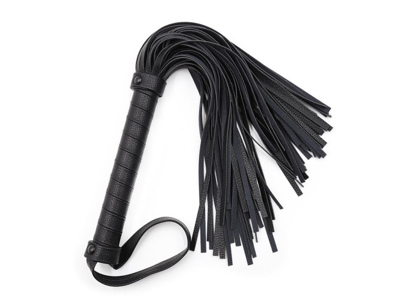 Flogger Clasico 42 cm Negro