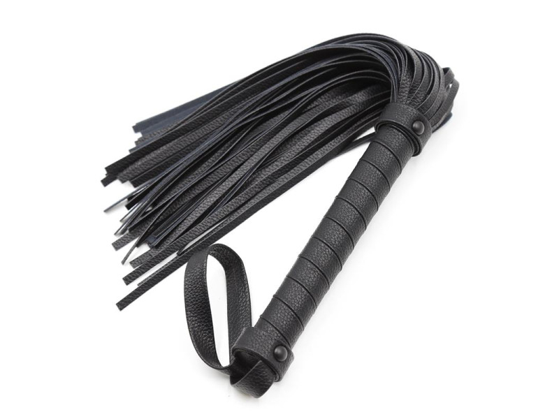 Flogger Clasico 42 cm Negro