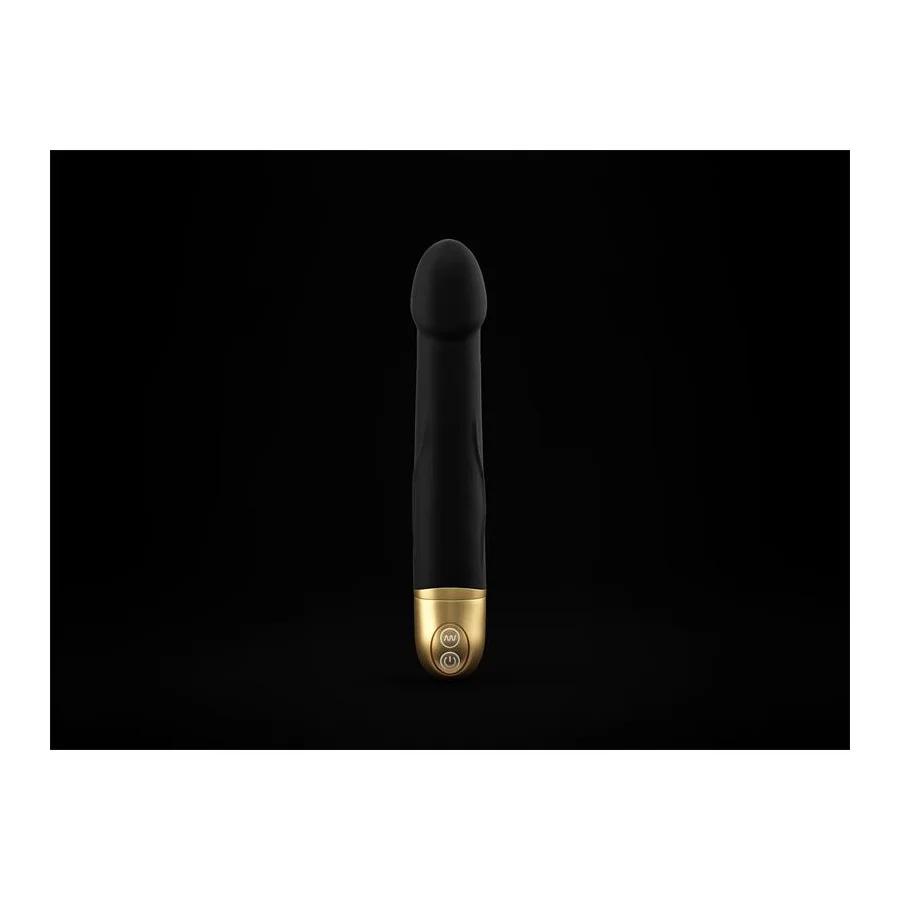 Dorcel Real Vibration M Negro Dorado