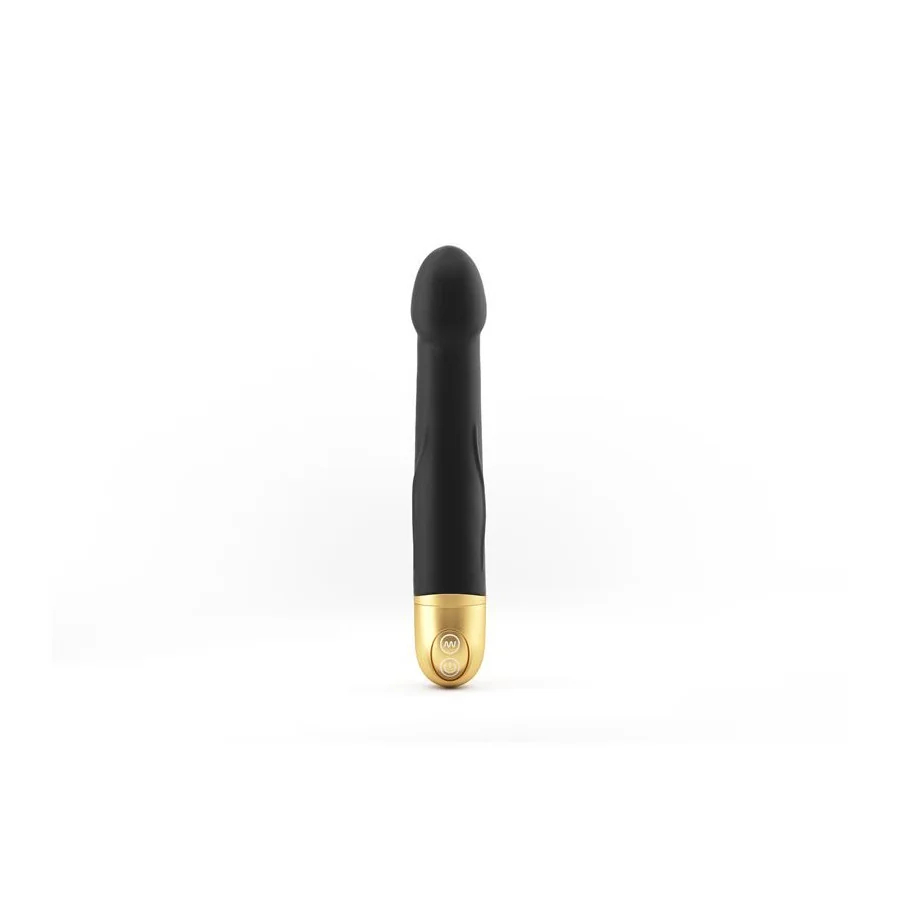 Dorcel Real Vibration M Negro Dorado