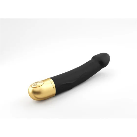 Dorcel Real Vibration M Negro Dorado