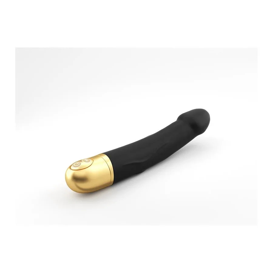 Dorcel Real Vibration M Negro Dorado