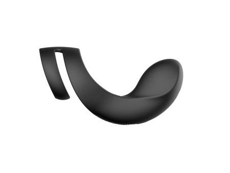 Benedict Anillo Doble y Estimulador de Perineo Negro Benedict Anillo Doble y Estimulador de Perineo Negro