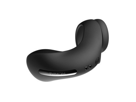 Benedict Anillo Doble y Estimulador de Perineo Negro Benedict Anillo Doble y Estimulador de Perineo Negro